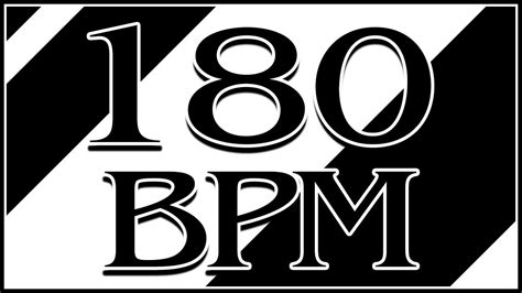 180 Bpm Metronome Youtube