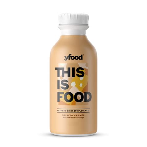Yfood Meal Replacement Shake Salted Caramel X 6 X 500ml Cnfoods