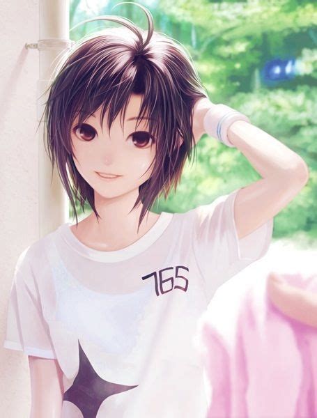 Anime Girl Child Pixie Cut Cuties Anime