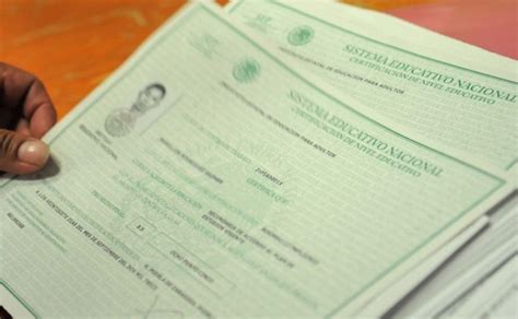 Certificado De Secundaria Archivos Sé