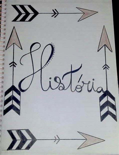 Capa De Caderno Historia E Geografia