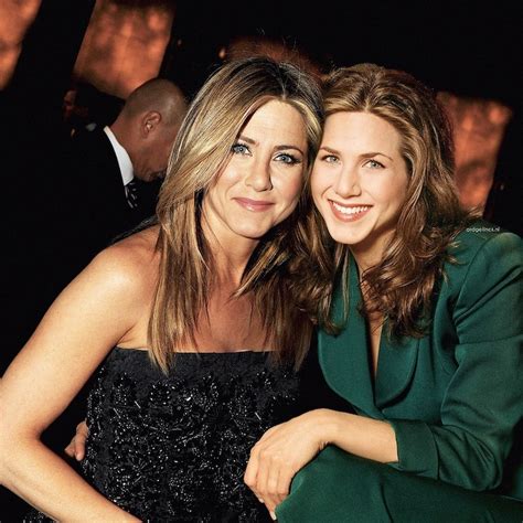 25 Photos Of Celebrities Posing With Their Younger Selves My Modern Met