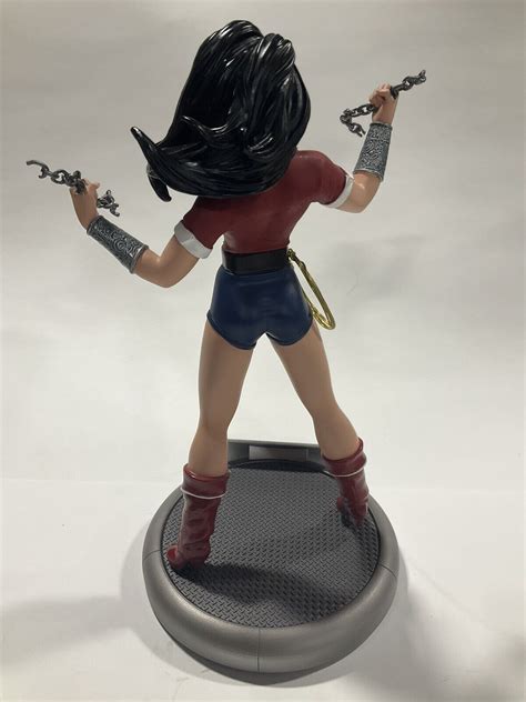 Wonder Woman Dc Comics Bombshells Statue Limited Edition 10395200 Open