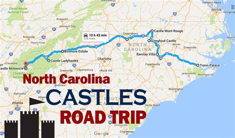This Road Trip To North Carolinas Most Majestic Castles Is Like