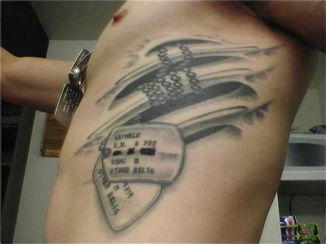 Rib cage tattoos for daring personality. Rib Cage Tattoos . . . Sexiest place for a man to have ...