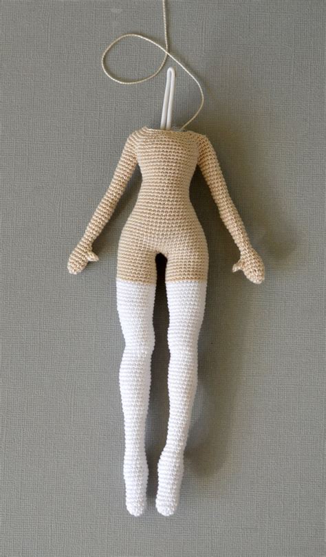 Crochet Basic Doll Body Pattern Amigurumi Doll Body Pattern Etsy