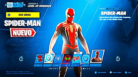 ¿se Podra Conseguir La Skin De Spiderman En Fortnite Temporada 4 Youtube