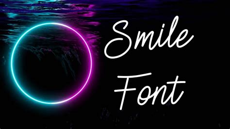 Smile Font Free Download