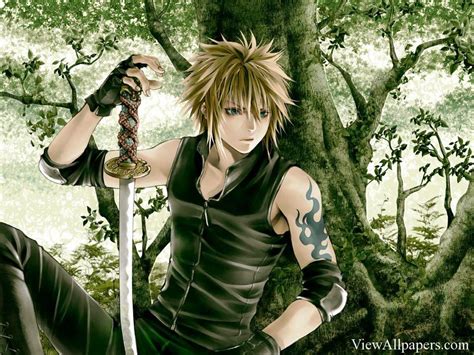 Anime Guy Warrior Hd Wallpapers Wallpaper Cave
