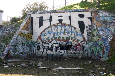 Los Angeles Graffiti The Belmont Tunnel Los Angeles Eddie A