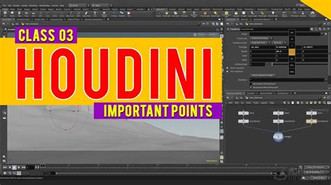Important Points Of Houdini Interface Houdini Tutorial In Hindi