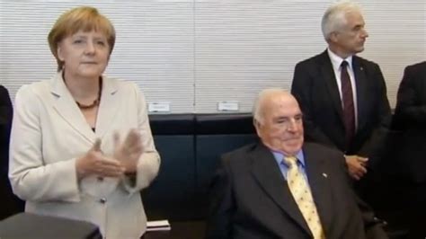Angela Merkel Kohl Turned My Life Around By Reuniting Germany Youtube