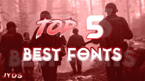 Best Fonts For Gfx Designers 2017 Youtube