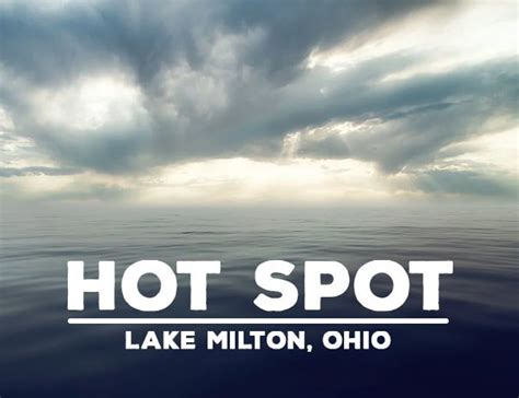 Road Adventures Hot Spot Lake Milton Ohio Road Adventures By Mark