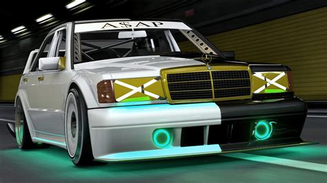 Aap Rockys Custom Mercedes 190e Cinematic Assetto Corsa Car Mod