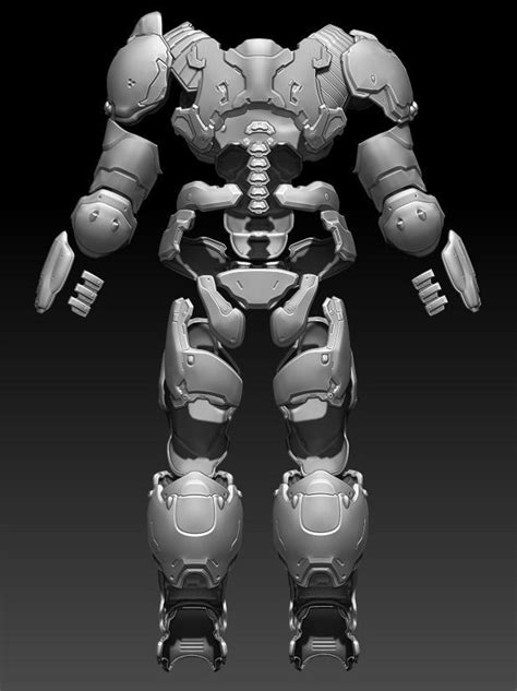 Doom Suit 3d Cosplay Kit Digital Stl Etsy