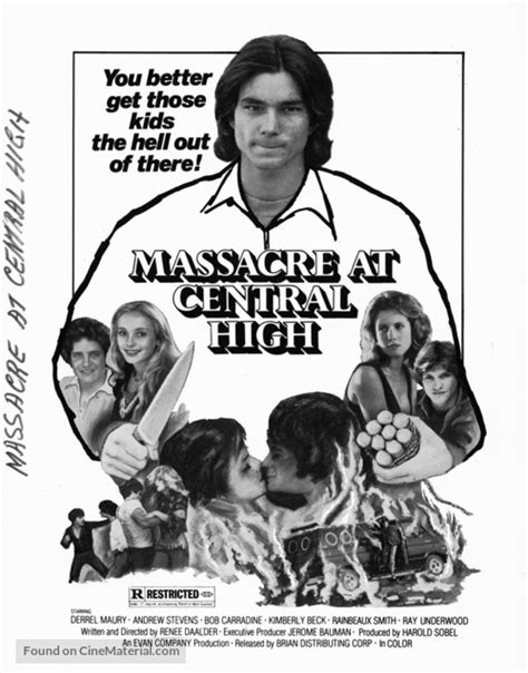 Massacre At Central High 1976 Movie Poster