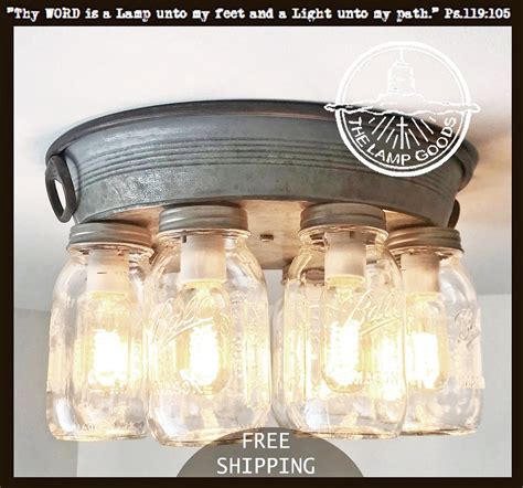 An Exclusive Lamp Goods Mason Jar Light 5 Light The Lamp Goods Jar
