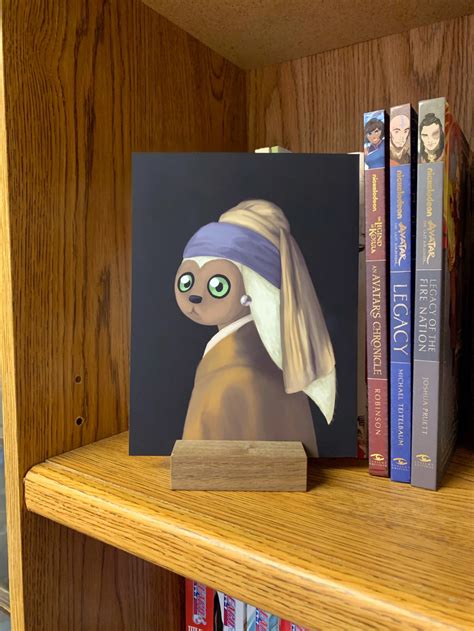 Momo With The Pearl Earring Avatar The Last Airbender Atlab Etsy In