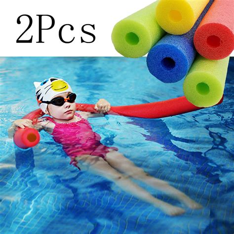 Leaveforme 2 Pcs Deluxe Floating Pool Noodles Foam Tube Super Thick Noodles For Floating In The
