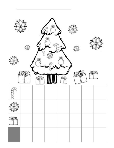 Christmas Math Graphs Worksheets Free Printable