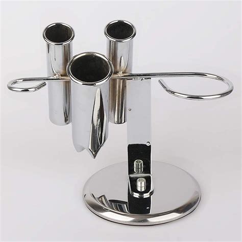 yzpyd tabletop blow dryer and hair iron holder salon appliance stand w 3 outlets stainless