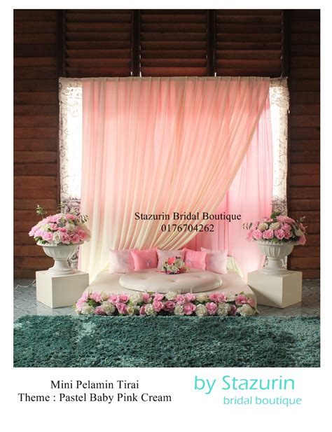Supaya ia menjadi lebih bermakna betul tak? stazurinweddings Pelamin Dewan Pelamin Tunang Mini Pelamin ...