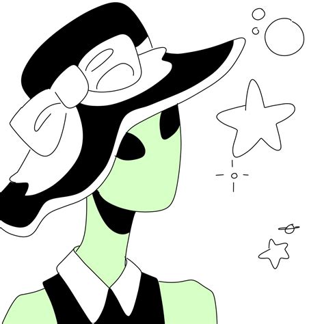 Drawing Art Black And White Fashion Green Space Icon Reblog Doodle