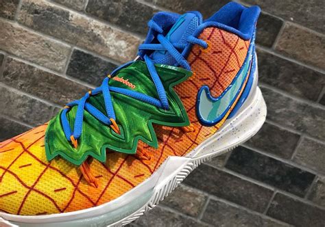 Kyrie 5 Special Edition Spongebob Pineapple House Basketball Shoes