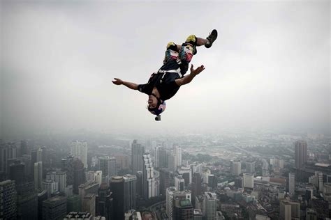 Base Jumping Jump Fly Flight Extreme Dive Diving Sky 26