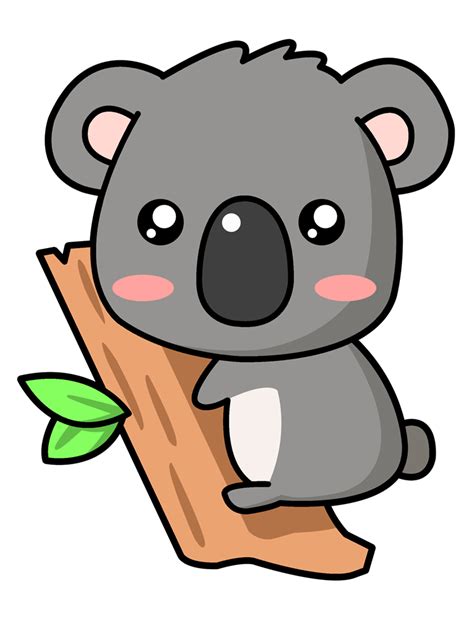 Best Photos Of Cartoon Koala Drawings Cute Koala Bear Drawings