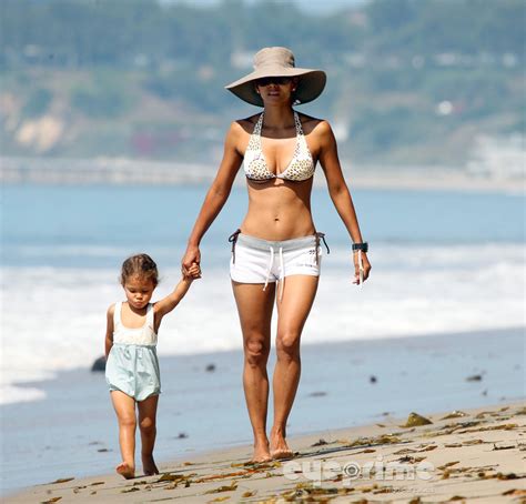 Halle Berry New Bikini Candids At The Beach July Gotceleb
