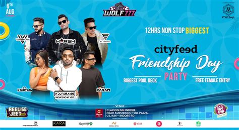 Biggest Friendship Day Party By Cityfeed