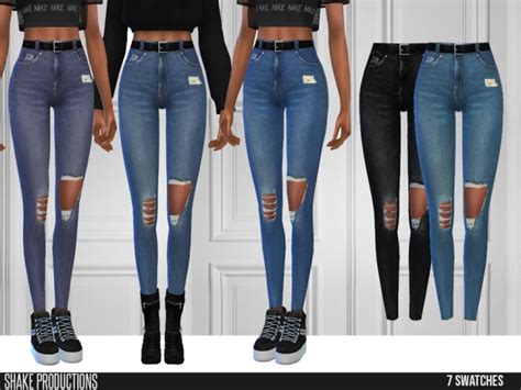 535 Jeans By Shakeproductions At Tsr Sims 4 Updates