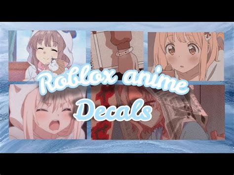 Roblox Bloxburg X Royale High ~ Aesthetic Anime Decal Ids