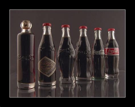 Coca Cola History Left To Right1899 1900 1915 1916 1957 1986