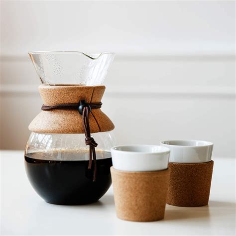 Bodum Pour Over Coffee Maker 17 Ounce 5 Liter Cork Band 17 Ounce