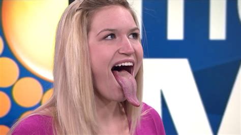 Twin Lake Resident Has Worlds Longest Tongue According To Ripleys