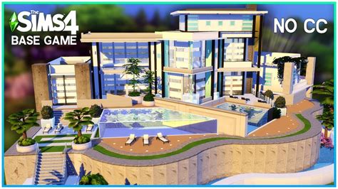 Sims 4 Base Game Only Mansion No Cc No Packs Sims 4 Speed Mobile Legends