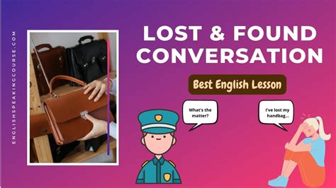 Lost & Found Conversation | Reporting Lost Items | Talking About Lost