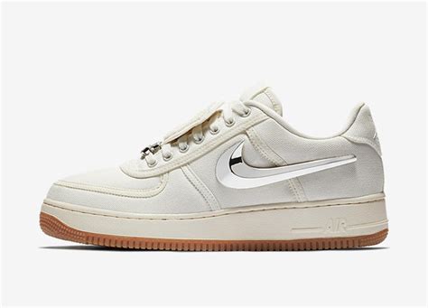 Look for the travis scott x nike air force 1 low to release at select nsw accounts on december 2nd and preview this pair below. Travis Scott x Nike Air Force 1 Low - Sail | sneakerb0b ...