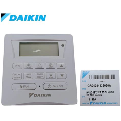 Daikin Wired Controller Slm With M Wire Gr A Shopee