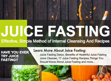 Juice Fasting Detox Method Of Internal Cleansing And Recipes Veledora