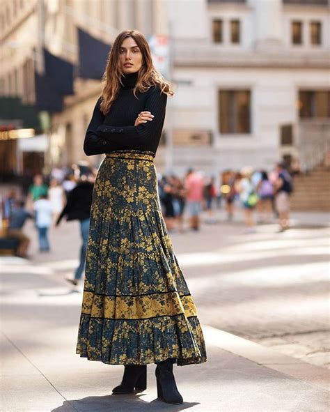 Https://wstravely.com/outfit/long Skirt With Boots Outfit