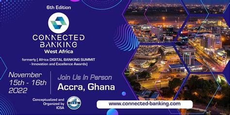Th Edition Connected Banking West Africa Africa Digital Banking Summit Tickets Tue Nov