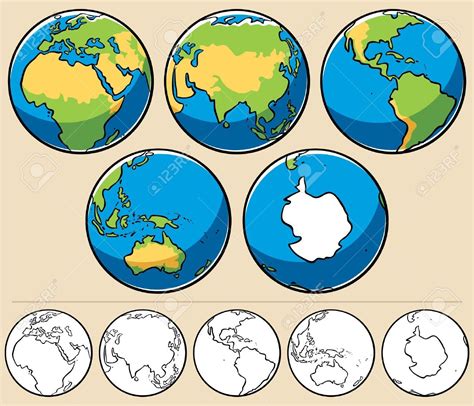 dibujo continentes la tierra - Buscar con Google | Tatuaje de la tierra, La tierra dibujo ...