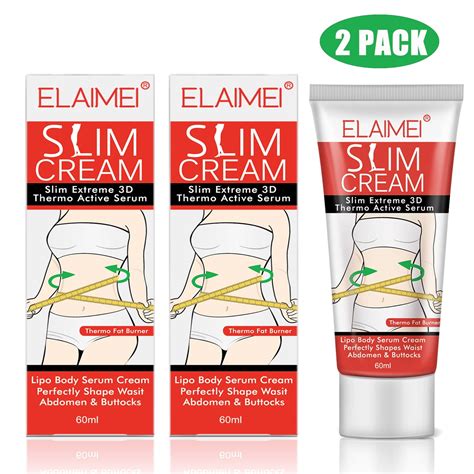 Elaimei 120ml Hot Cream Stomach Tightening Cream Belly Fat Burner Tummy