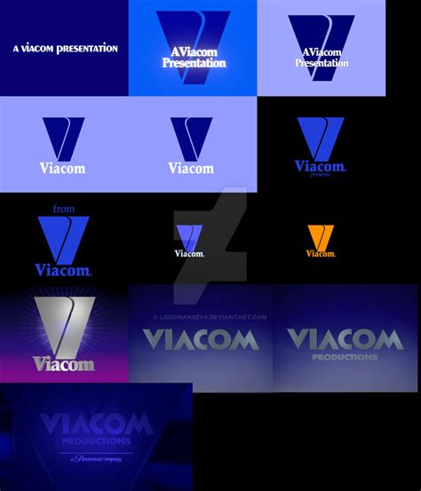 Viacom Logo Remakes By Logomanseva On Deviantart