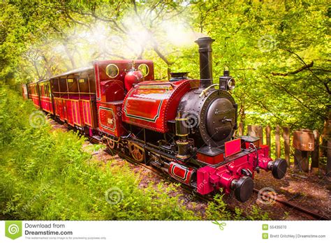 Steam Train Engine Stock Photo - Image: 55435070