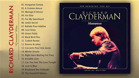 Richard Clayderman Greatest Hits Best Songs Of Richard Clayderman